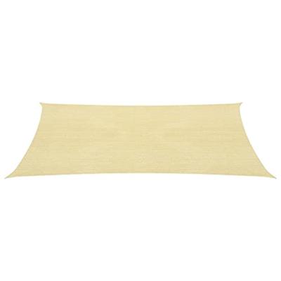 Zonnezeil 160 g/m 2,5x5 m HDPE beige Zonnezeil 160 g/m 2,5x5 m HDPE beige