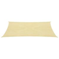 Zonnezeil 160 g/m 2,5x5 m HDPE beige - thumbnail