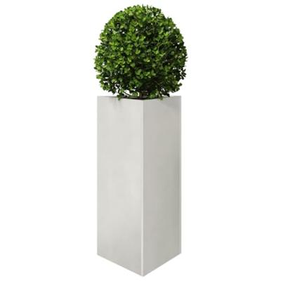 Plantenbak driehoek 40x34,5x70 cm roestvrij staal