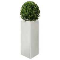 Plantenbak driehoek 40x34,5x70 cm roestvrij staal - thumbnail