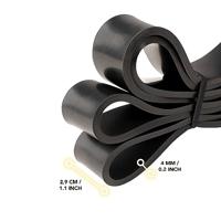 Tunturi Centuri Power Band | Medium | Zwart - Goud - thumbnail