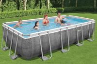 Bestway Zwembadset Power Steel rechthoekig 549x274x122 cm - thumbnail