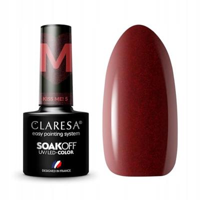Claresa uv/led gellak 5ml kiss me 5 Claresa uv/led gellak 5ml kiss me 5