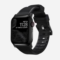 Nomad Rugged band / black hardware (45-49mm) - Black - thumbnail