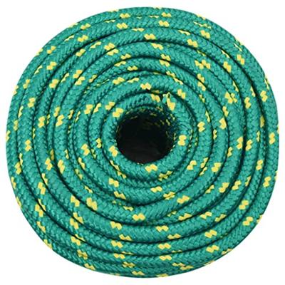 VidaXL Boottouw 14 mm 50 m polypropyleen groen