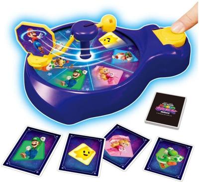 The Super Mario Bros Galaxy Movie Board Games - Spin 'n Match