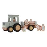 Little Farm Tractor Met Trailer - thumbnail