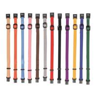 Hondenhalsband Trixie Zwart Rood Kobaltblauw Appel M/L 22-35 cm (6 Stuks) - thumbnail