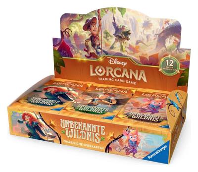 Disney Lorcana TCG Unbekannte Wildnis Booster Display (24) *German Edition* Disney Lorcana TCG Unbekannte Wildnis Booster Display (24) *German Edition*