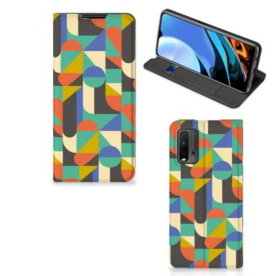 Xiaomi Poco M3 | Redmi 9T | Hoesje met Magneet | Funky Retro