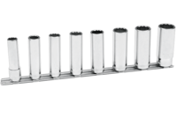 Bahco 3/8" dopsleutelset op rail | 7408MD - thumbnail