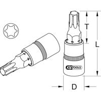 KS Tools 9111449 911.1449 Verwisselbare kop - thumbnail