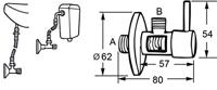 Cornat Hoekstopkraan Design Rond Ch - T317005 - thumbnail