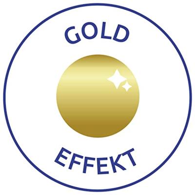 Avery AV-53282 Folie Etiket Z-design Creative Pakje A 2 Vel Gouden Hartjes