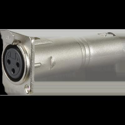DAP verloopplug XLR female - XLR male 3-polig