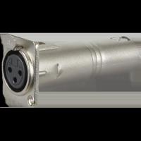 DAP verloopplug XLR female - XLR male 3-polig - thumbnail