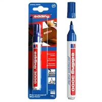 Edding Permanentmarker 4-3000-1-1003 Permanent marker Blauw Watervast: Ja - thumbnail