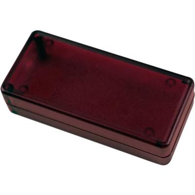 Hammond Electronics 1551CTRD Universele behuizing 15 x 30 x 65 ABS Rood (transparant) 1 stuk(s)