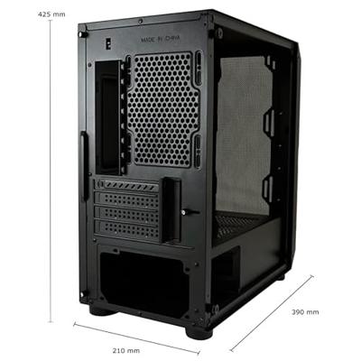 LC Power Gaming 712MB Micro-tower PC-behuizing Zwart LC Power Gaming 712MB Micro-tower PC-behuizing Zwart
