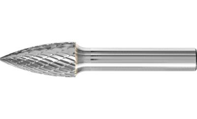 PFERD TOOLS 21000098 Freesstift Spitsboog Lengte 65 mm Afmeting, Ø 12 mm Werklengte 25 mm Schachtdiameter 8 mm PFERD TOOLS 21000098 Freesstift Spitsboog Lengte 65 mm Afmeting, Ø 12 mm Werklengte 25 mm Schachtdiameter 8 mm