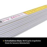 Stabila Holz-Gliedermaßstab Type 700 1328 Duimstok 2 m Beukenhout - thumbnail