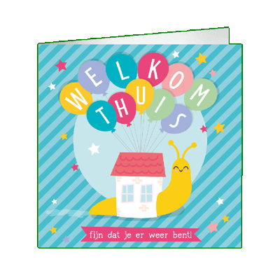 XL Greeting Cards Welkom thuis XL Greeting Cards Welkom thuis