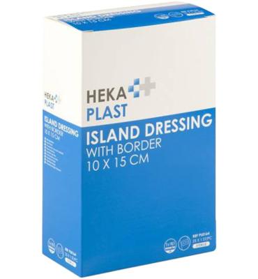 Hekaplast Hekaplast Eilandpleister 10 X 15cm Steriel (10st) Hekaplast Hekaplast Eilandpleister 10 X 15cm Steriel (10st)