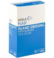 Hekaplast Hekaplast Eilandpleister 10 X 15cm Steriel (10st) - thumbnail
