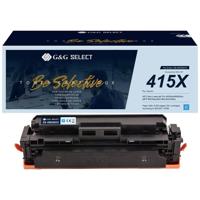 G&G Toner vervangt HP 415X Compatibel Cyaan W2031X GS-HW2031X(415X) - thumbnail