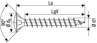 Spax lk t20 rvs 4,5x50(200)