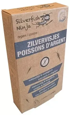 Super Ninja zilvervisjes val 2-pack