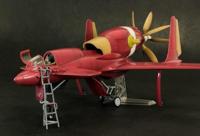 Royal Space Force: The Wings of Honnêamis Plastic Model Kit 1/72 Honneamise Oukoku Air Force Fighter Schira-DOW 3rd (Single Seat Type) 21 cm - thumbnail
