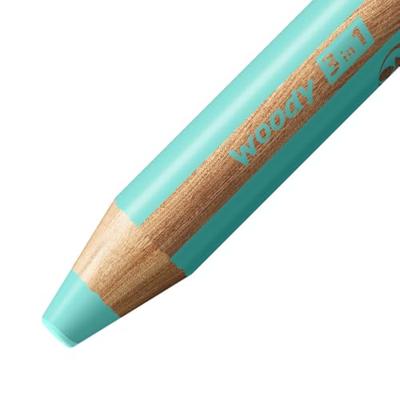 Kleurpotlood stabilo 880 woody 3 in 1 pastel blauw | 5 stuks Kleurpotlood stabilo 880 woody 3 in 1 pastel blauw | 5 stuks
