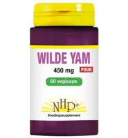 Wilde yam 450mg puur 60 Vegetarische capsules - thumbnail