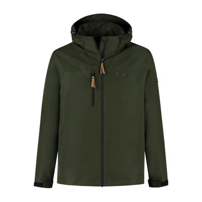 Travelin' Men - Waterproof jacket - Groen - Maat L