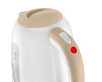 Concept RK2331 waterkoker 1,7 l 2200 W Beige, Wit - thumbnail