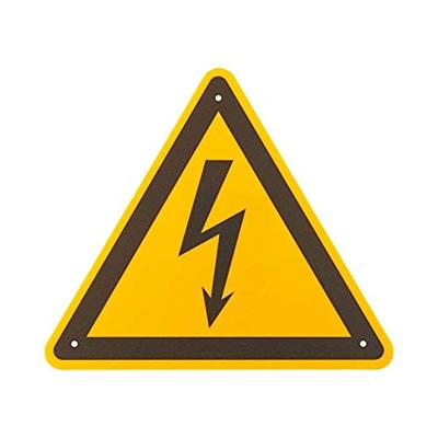 Waarschuwingsbord elektrische spanning 200 mm 1 stuk(s)