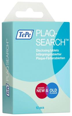 TePe PlaqSearch tabletten 10 Stuks TePe PlaqSearch tabletten 10 Stuks