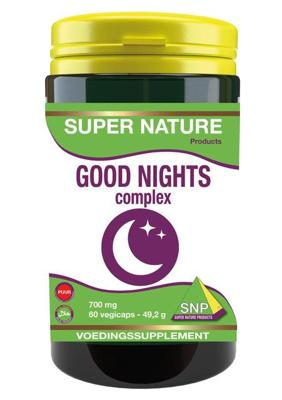 Good night vegicaps puur 60 Vegetarische capsules Good night vegicaps puur 60 Vegetarische capsules