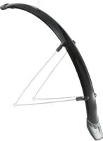 Euro Spatbordset fender rapido 26" x 51 mm - zwart - thumbnail