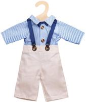 Heless poppenkleding trouwpak met vlinderdas 35 45 cm 3 delig - thumbnail