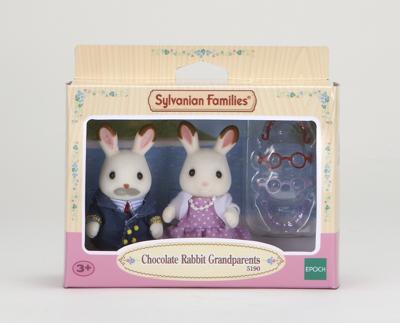 Sylvanian Families opa en oma Chocoladekonijn 5190