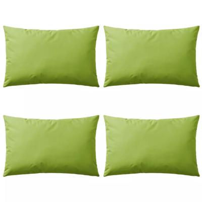 VidaXL Buitenkussens 60x40 cm appeltjesgroen 4 st