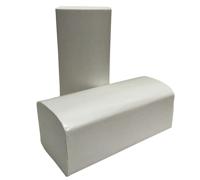 Handdoekpapier | 2-laags | z-vouw | 24x21cm | Papier | wit - thumbnail