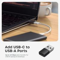 Satechi USB-A to USB-C Adapter (2 pack) - Space black - thumbnail