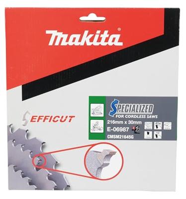 Makita Accessoires Afkortzaagblad Hout | Efficut 216x30x2,0 45T 10g - E-06987 - E-06987 - thumbnail