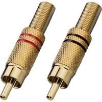 Monacor T-708GLC Cinch-stekker - thumbnail