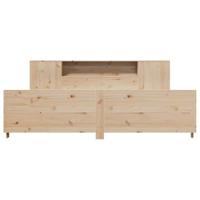 Bedframe zonder matras massief grenenhout 180x200 cm - thumbnail