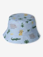 Omkeerbaar bob voor babyjongens hemelsblauw - thumbnail