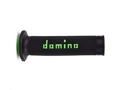 Domino rubber handvat "a010 rubber grip a010 sw/gn 120mm open